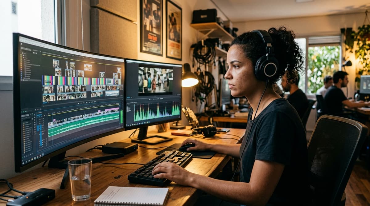 Edição de Vídeo Profissional: O Que Muda
