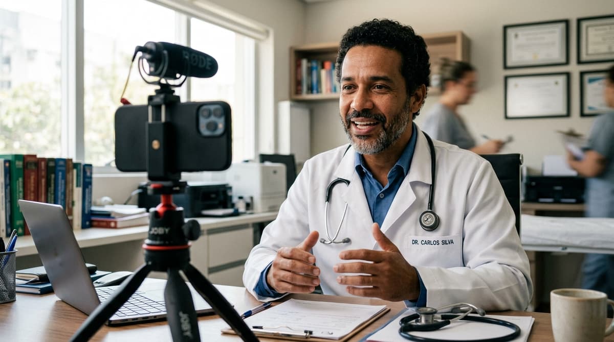 Vídeo para Médicos: Atraia Pacientes com Conteúdo